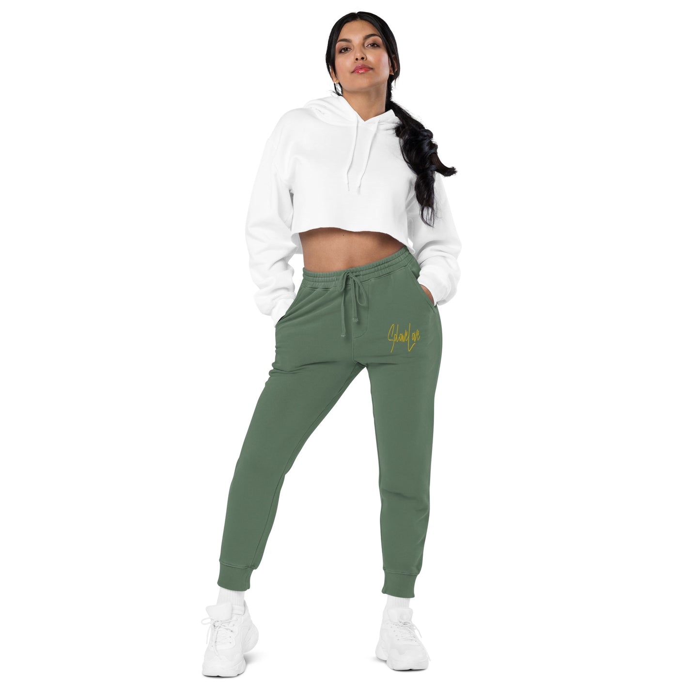 SoloweLove Unisex pigment-dyed sweatpants