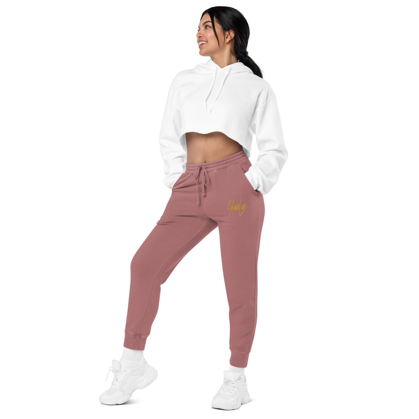 SoloweLove Unisex pigment-dyed sweatpants